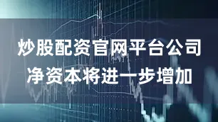 炒股配资官网平台公司净资本将进一步增加